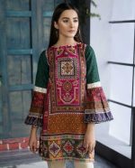1 Piece Unstitched Digital Swiss Lawn Shirt - Image 2
