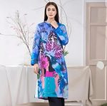 1 Piece Unstitched Digital Swiss Lawn Shirt - Image 5